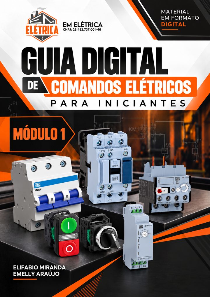Capa do Guia Digital de Comandos Elétricos